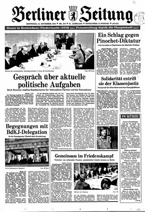 Berliner Zeitung Online-Archiv on Nov 15, 1978