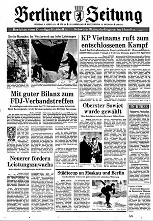 Berliner Zeitung Online-Archiv vom 05.03.1979