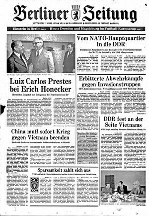 Berliner Zeitung Online-Archiv vom 07.03.1979