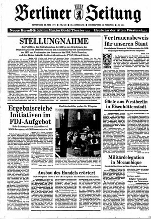 Berliner Zeitung Online-Archiv vom 23.05.1979
