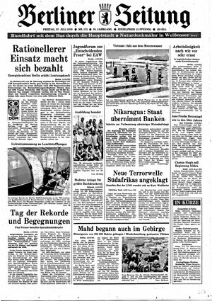 Berliner Zeitung Online-Archiv on Jul 27, 1979