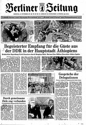 Berliner Zeitung Online-Archiv vom 13.11.1979