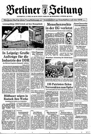 Berliner Zeitung Online-Archiv vom 13.03.1980
