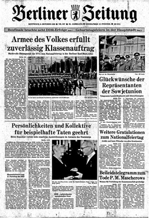 Berliner Zeitung Online-Archiv on Oct 8, 1980
