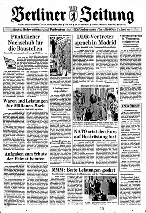 Berliner Zeitung Online-Archiv vom 15.11.1980