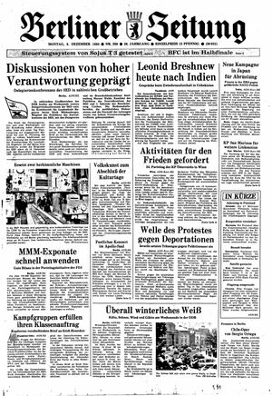 Berliner Zeitung Online-Archiv on Dec 8, 1980