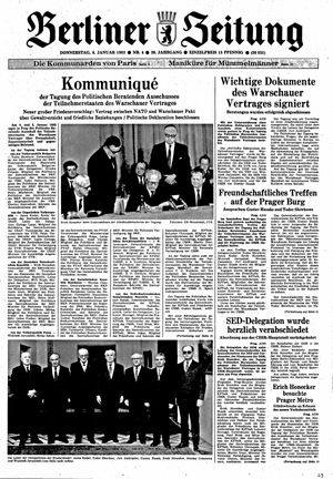 Berliner Zeitung Online-Archiv vom 06.01.1983