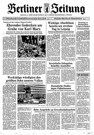 Berliner Zeitung Online-Archiv vom 15.03.1983