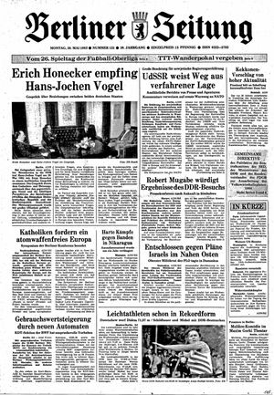 Berliner Zeitung Online-Archiv vom 30.05.1983
