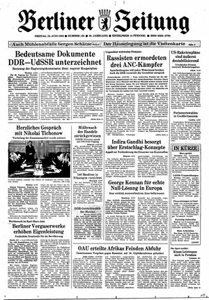 Berliner Zeitung Online-Archiv vom 10.06.1983