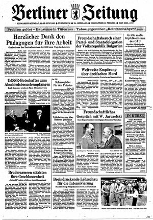 Berliner Zeitung Online-Archiv vom 11.06.1983
