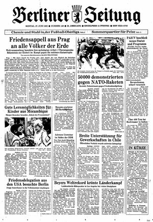 Berliner Zeitung Online-Archiv on Jun 27, 1983