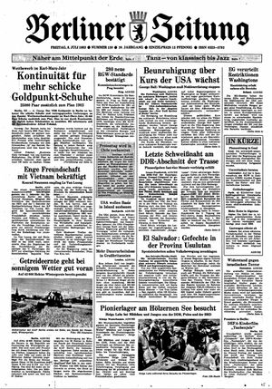 Berliner Zeitung Online-Archiv vom 08.07.1983