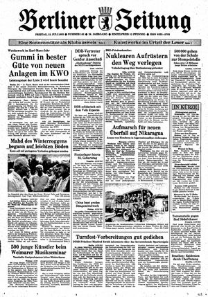 Berliner Zeitung Online-Archiv vom 15.07.1983