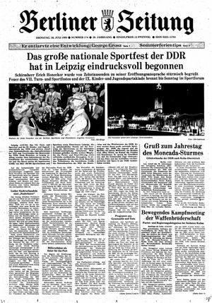 Berliner Zeitung Online-Archiv vom 26.07.1983