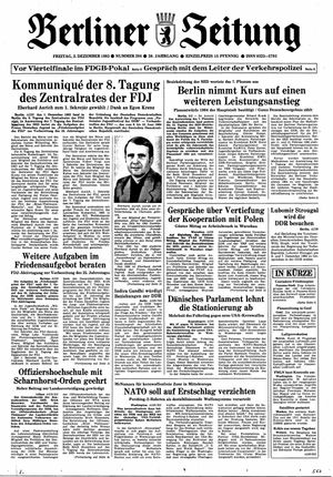 Berliner Zeitung Online-Archiv vom 02.12.1983