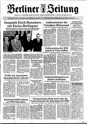 Berliner Zeitung Online-Archiv vom 13.12.1983