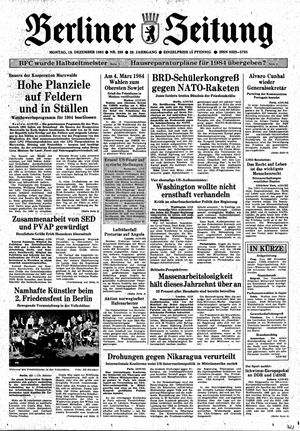 Berliner Zeitung Online-Archiv vom 19.12.1983