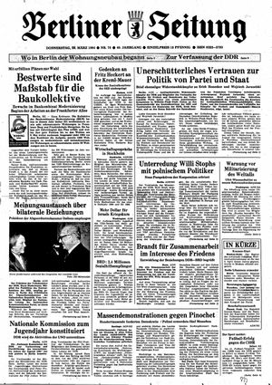 Berliner Zeitung Online-Archiv vom 29.03.1984