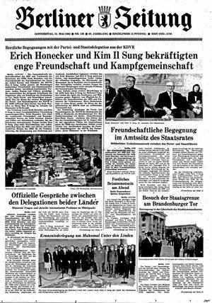 Berliner Zeitung Online-Archiv vom 31.05.1984
