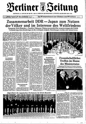 Berliner Zeitung Online-Archiv vom 14.01.1987