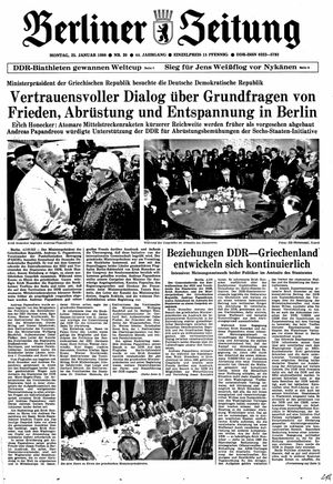 Berliner Zeitung Online-Archiv vom 25.01.1988