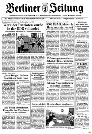 Berliner Zeitung Online-Archiv vom 19.03.1988