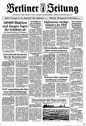 Berliner Zeitung Online-Archiv vom 23.03.1988