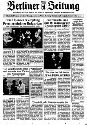 Berliner Zeitung Online-Archiv vom 26.05.1988