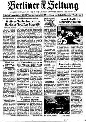 Berliner Zeitung Online-Archiv vom 18.06.1988