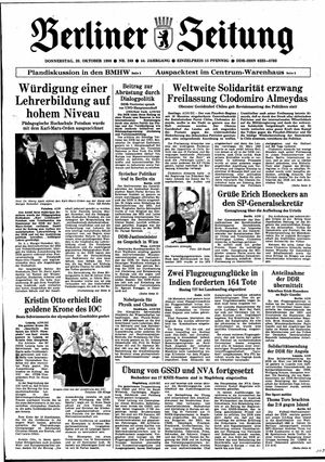 Berliner Zeitung Online-Archiv vom 20.10.1988