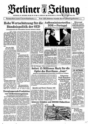Berliner Zeitung Online-Archiv vom 26.10.1988