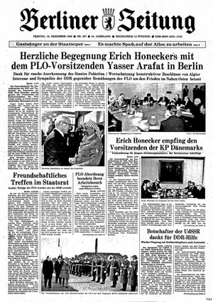 Berliner Zeitung Online-Archiv vom 16.12.1988