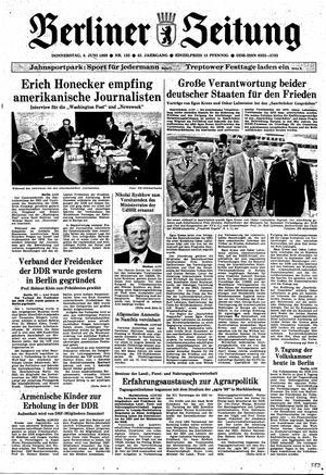 Berliner Zeitung Online-Archiv vom 08.06.1989