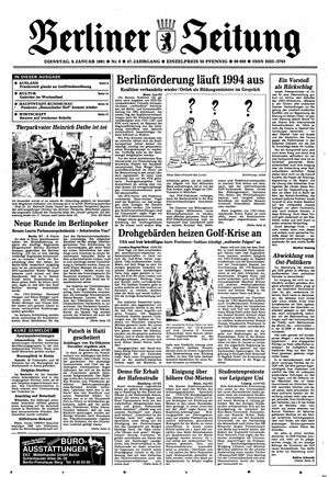 Berliner Zeitung Online-Archiv on Jan 8, 1991