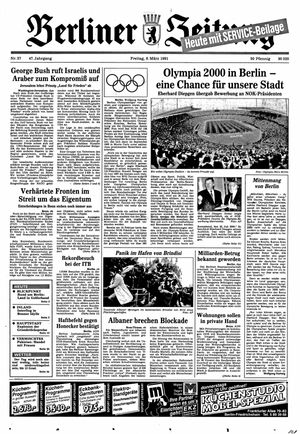 Berliner Zeitung Online-Archiv vom 08.03.1991