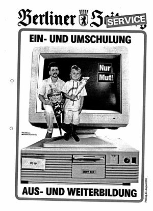 Berliner Zeitung Online-Archiv vom 23.08.1991