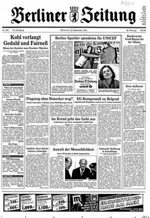Berliner Zeitung Online-Archiv vom 18.12.1991