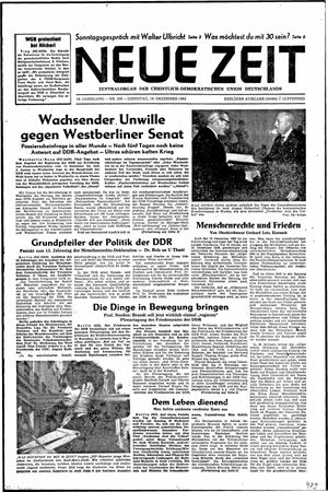 Neue Zeit Online-Archiv vom 10.12.1963