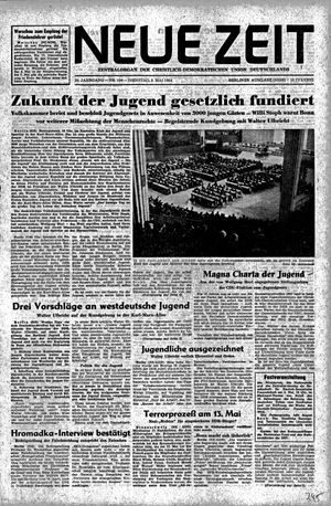 Neue Zeit Online-Archiv vom 05.05.1964