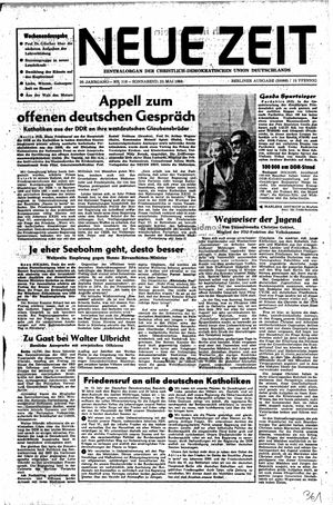 Neue Zeit Online-Archiv vom 23.05.1964