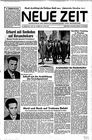 Neue Zeit Online-Archiv on May 24, 1964