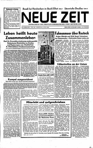 Neue Zeit Online-Archiv on Jul 5, 1964