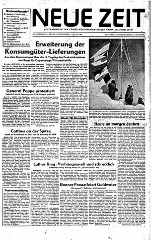 Neue Zeit Online-Archiv vom 18.07.1964