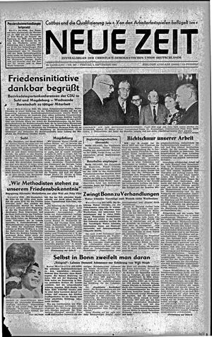 Neue Zeit Online-Archiv on Sep 4, 1964