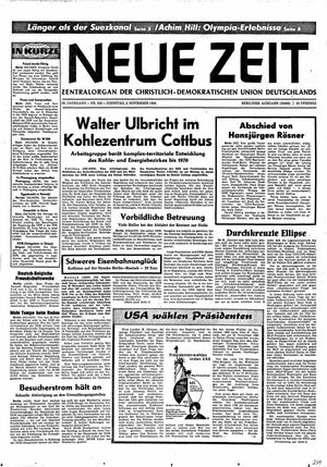 Neue Zeit Online-Archiv vom 03.11.1964