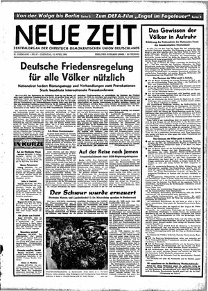 Neue Zeit Online-Archiv on Apr 13, 1965