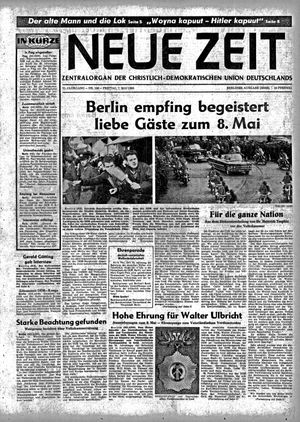 Neue Zeit Online-Archiv on May 7, 1965