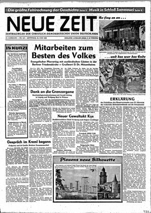 Neue Zeit Online-Archiv vom 22.06.1966