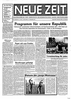 Neue Zeit Online-Archiv vom 10.12.1966